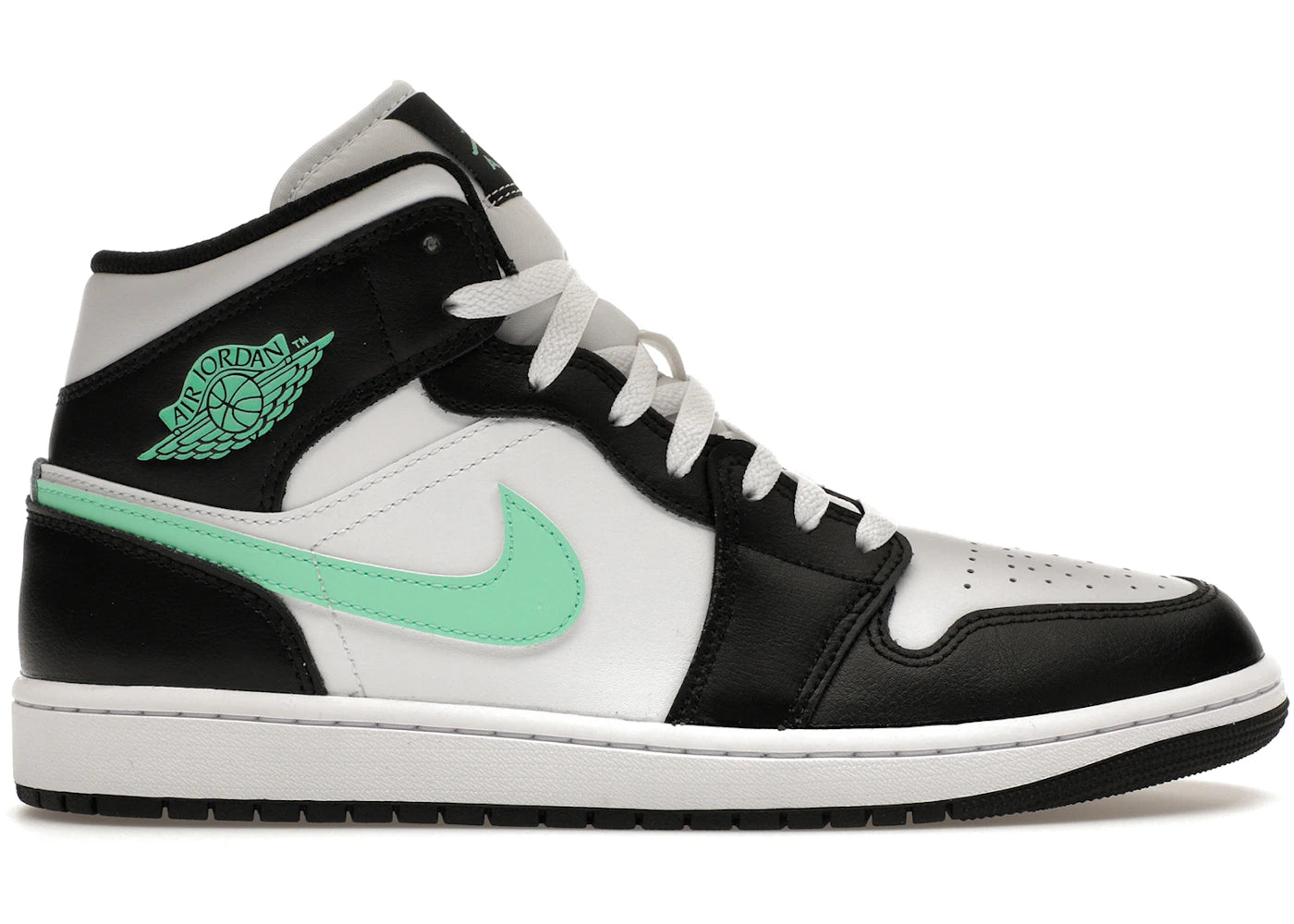 Jordan 1 Mid Green Glow