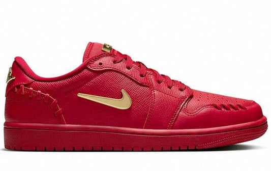 Jordan 1 Low Method of Make Gym Red Metallic Gold (Women's)