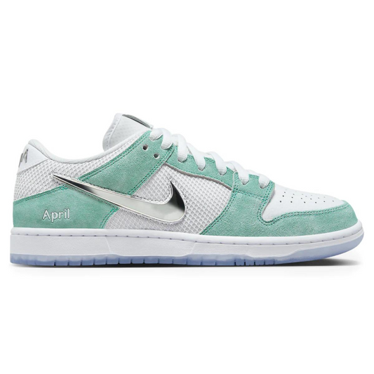 Nike SB Dunk Low 'April Skateboards', FD2562-400 Racer Blue/Metallic Silver