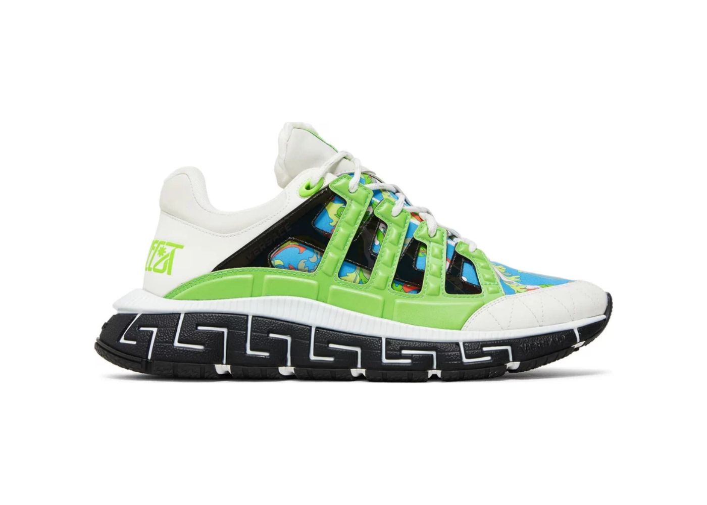 Versace Sneaker Mix Tessuti 1A02706 ( Sky/Multicolor, 44)