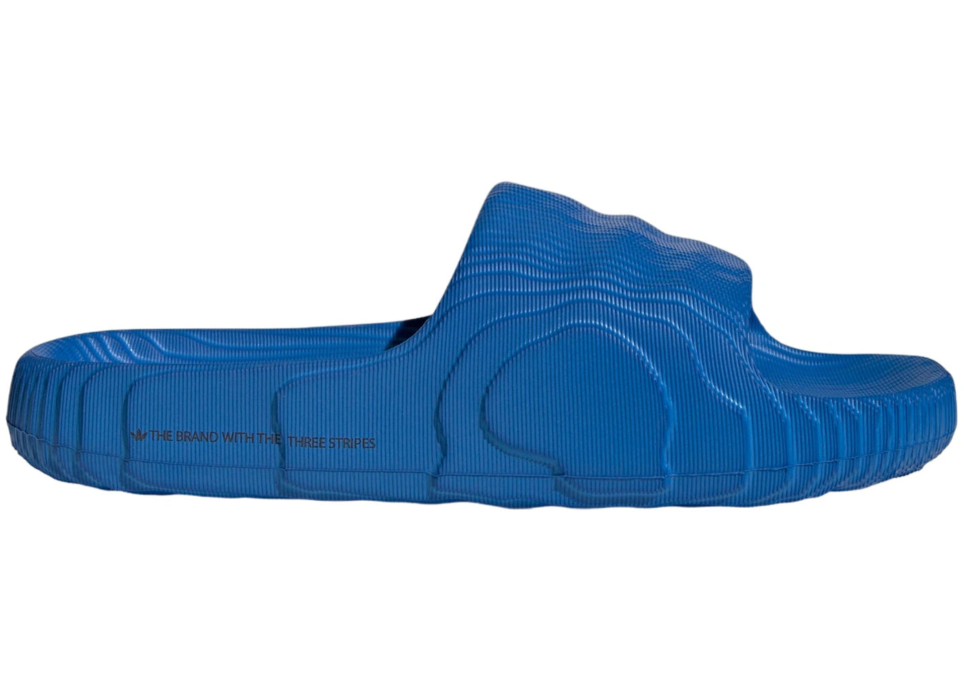 adidas Adilette 22 Slides Blue Bird Core Black