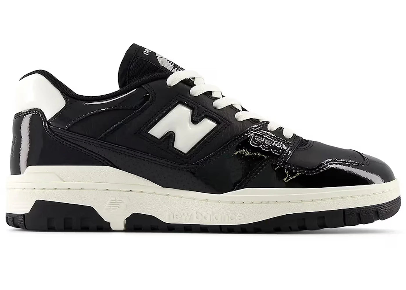 New Balance 550 Black Sea Salt Patent