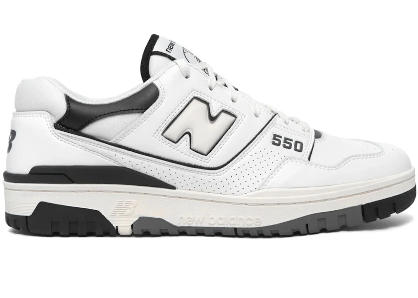 New Balance 550 Golf SL White Black