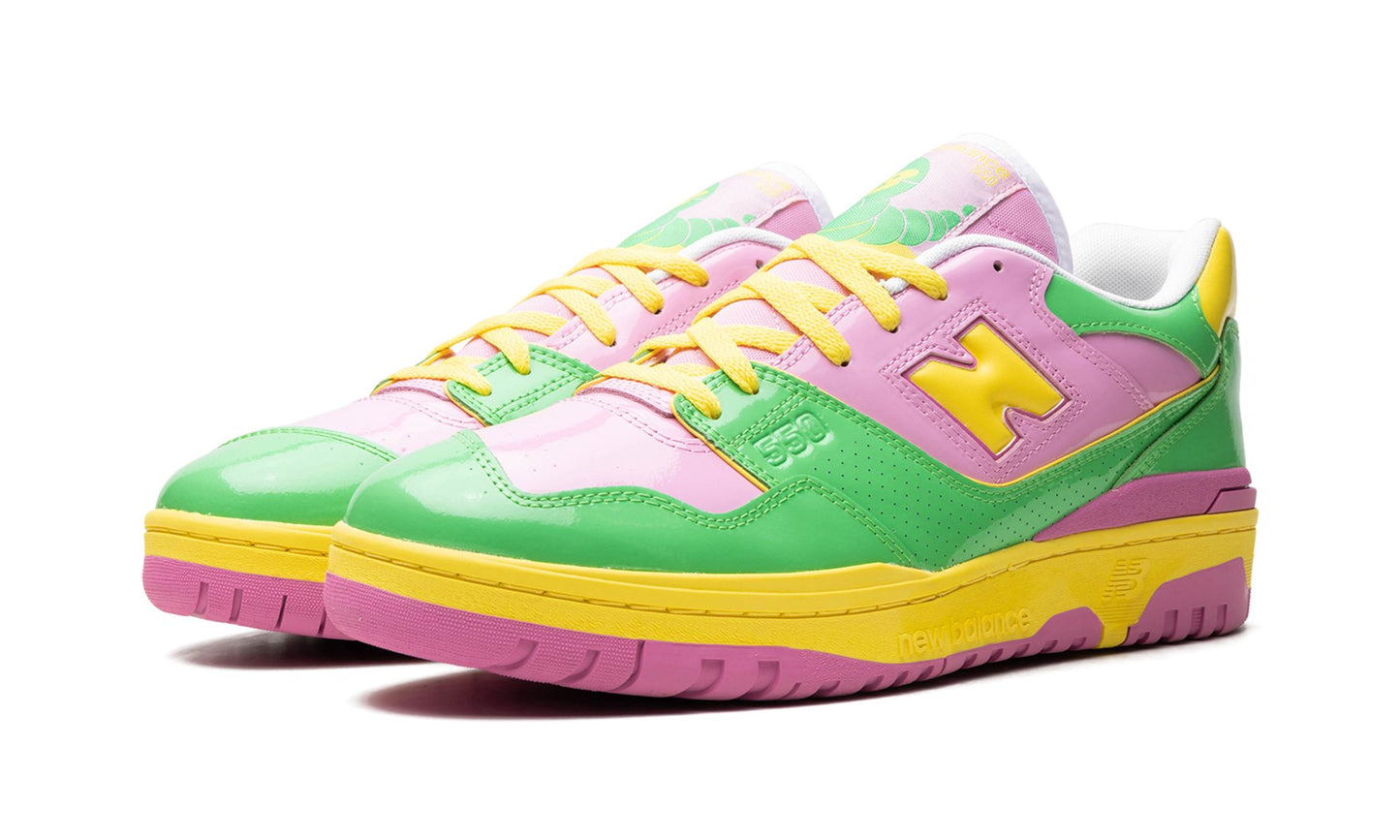 New Balance 550 Y2K Patent Leather Pack Pink Green