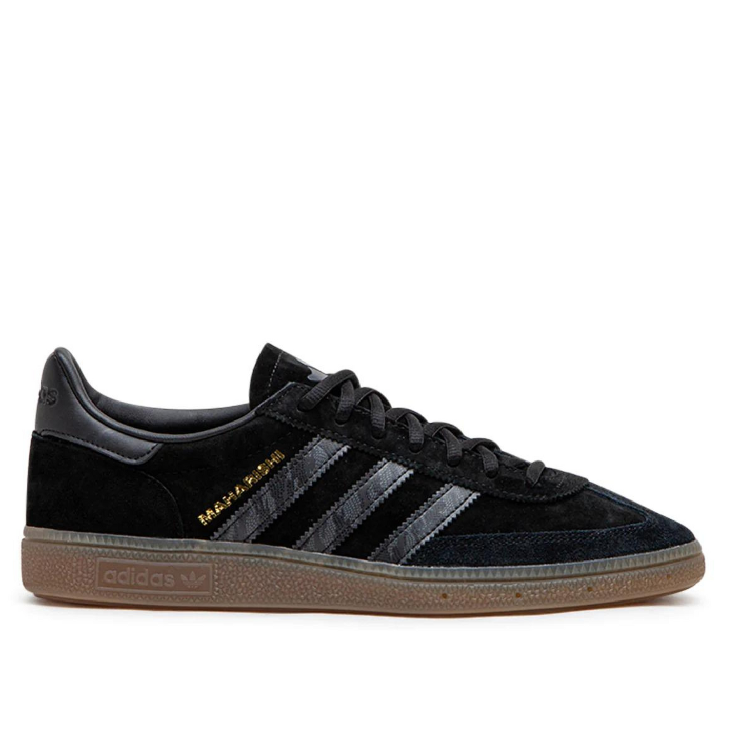 Adidas x Mahareshi Handball Spezial Trainers, IG4154 Core Black Carbon Gum