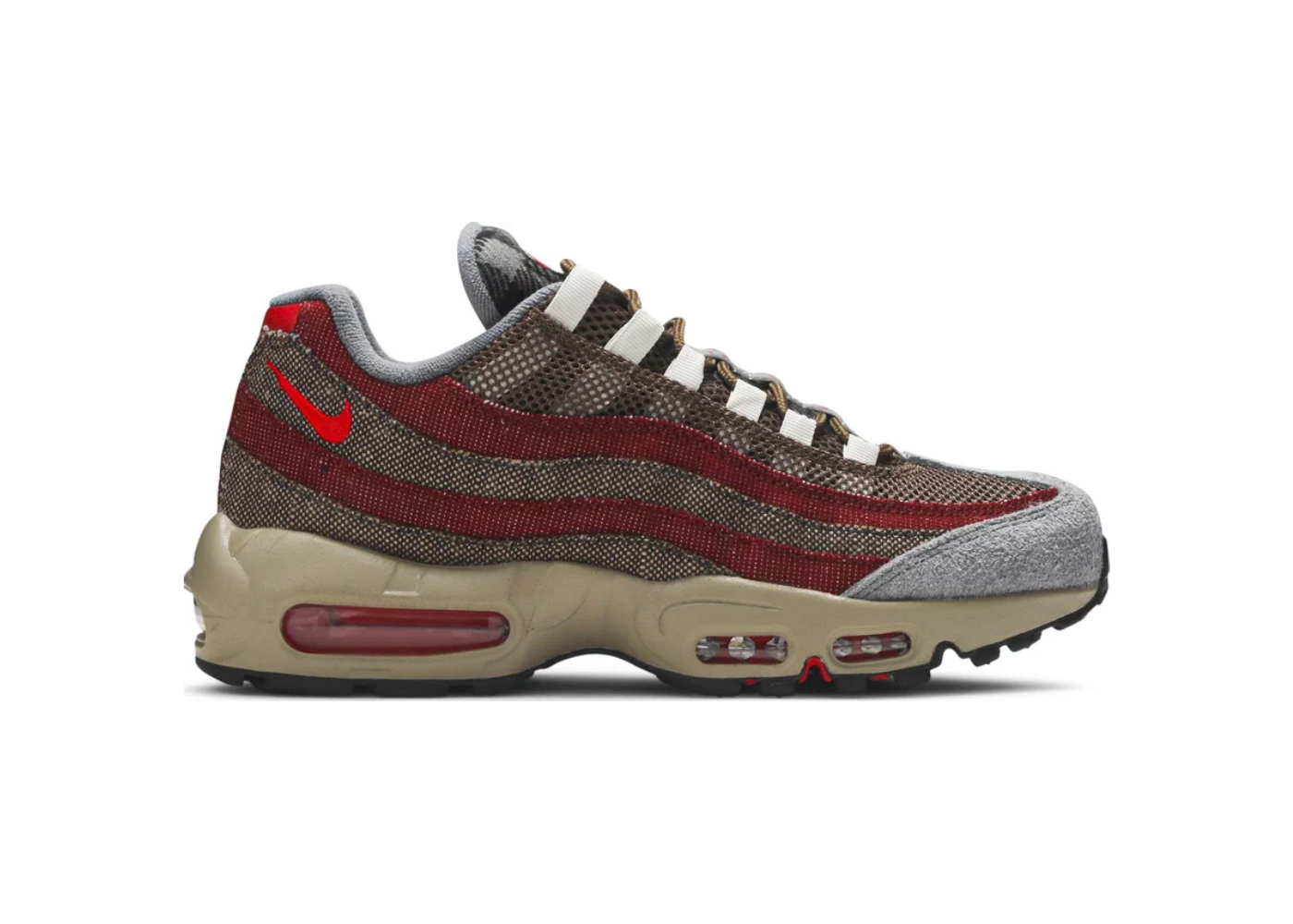 Nike Air Max 95 DC9215-200 (Velvet Brown/University Red, US 8/ UK 7/ 41)