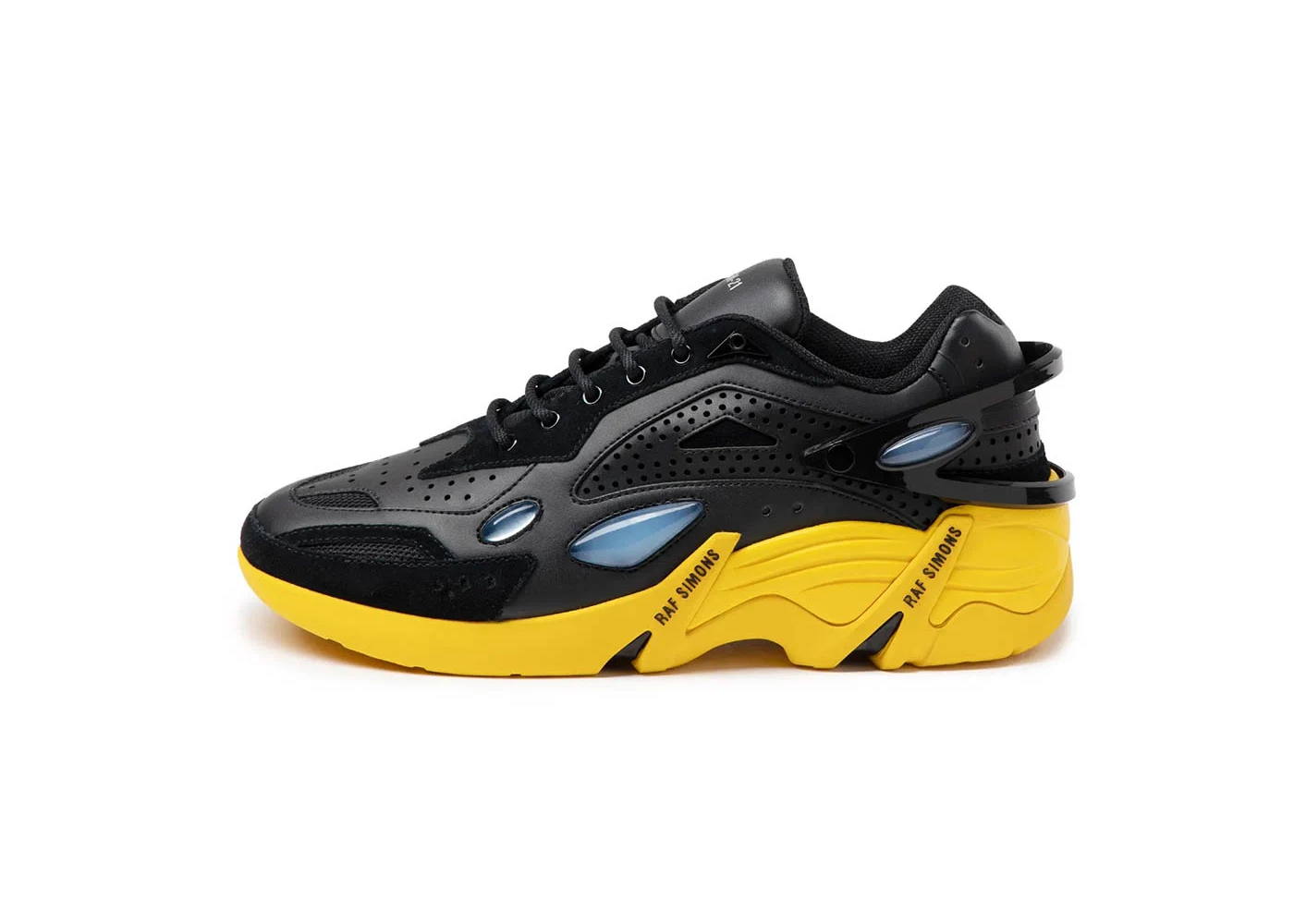 Raf Simons Cylon - 21 HR740003L0009 (Black/Yellow, 43)