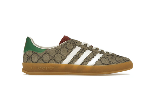 Adidas x Gucci Gazelle Beige GG Monogram, IE2262 (BEIGE TONE/CORE WHITE/BEIGE TONE,US8.5/UK8/42)