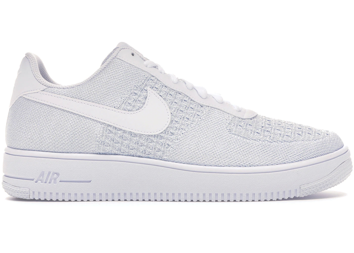 Nike Air Force 1 Flyknit 2 White Pure Platinum