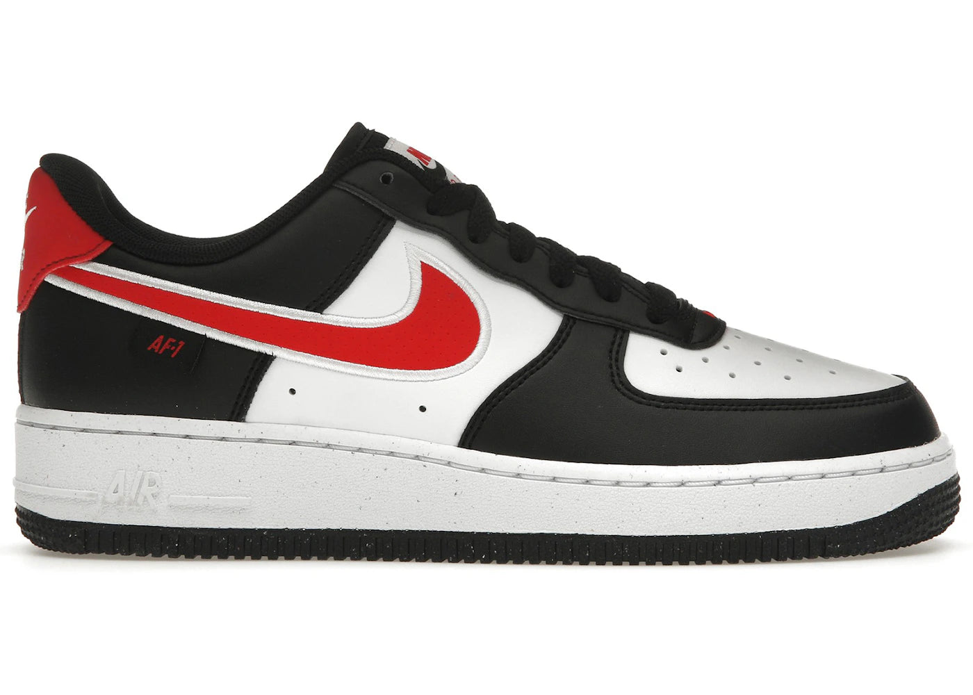 Nike Air Force 1 Low '07 Next Nature Black White University Red