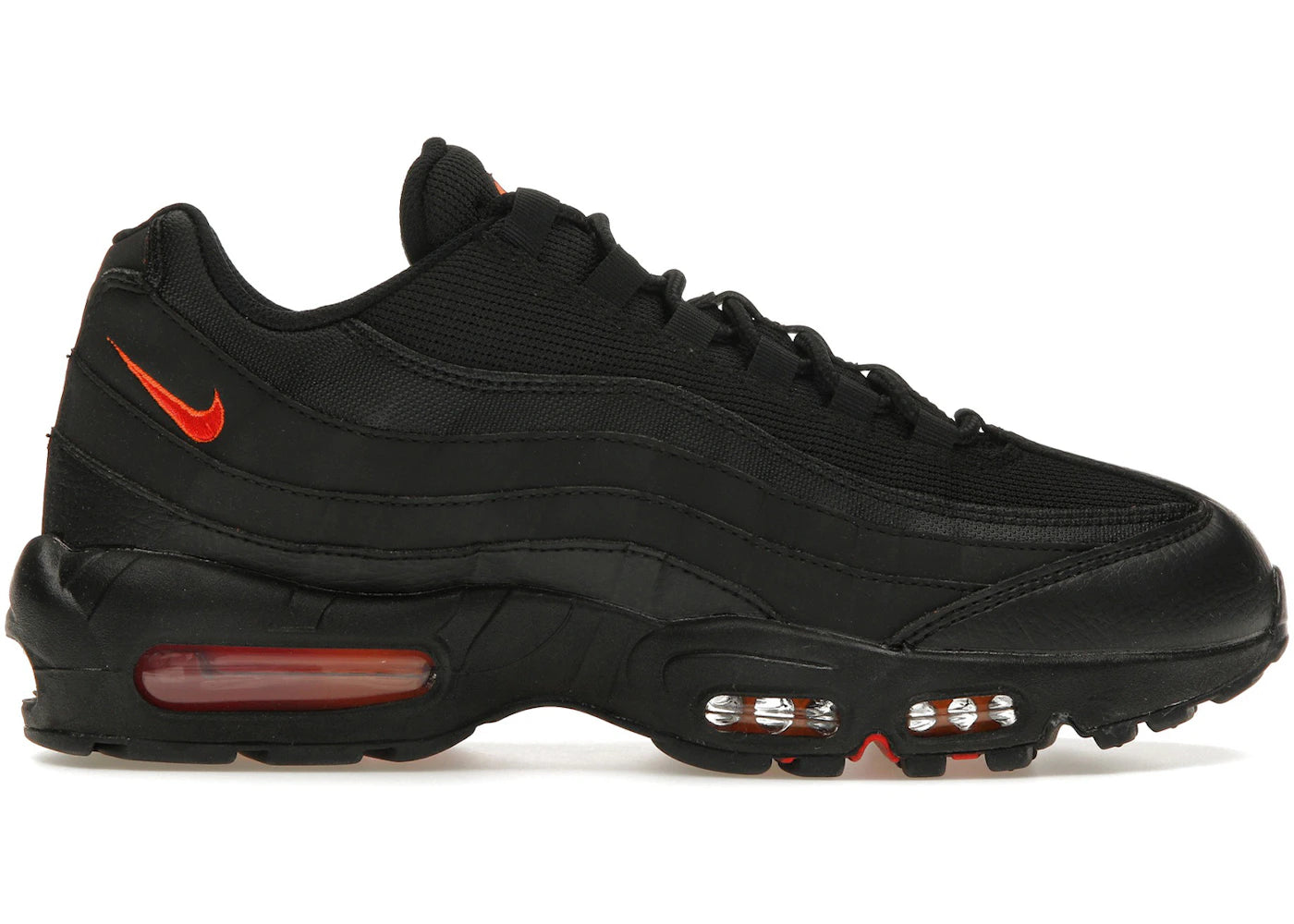 Nike Air Max 95 Black Red Orange