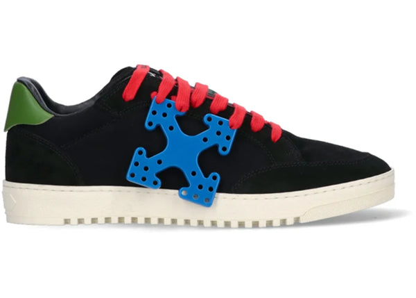 OFF-WHITE Vulcanized Low Top Arrows Hang Tag Black Blue Green