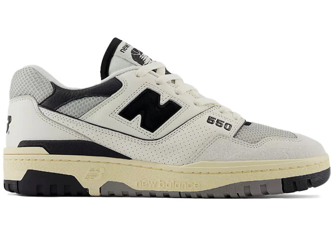 New Balance 550 Sea Salt Pack Black