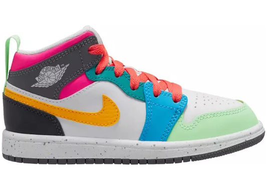 Jordan 1 Mid SE Multi-Color (PS)