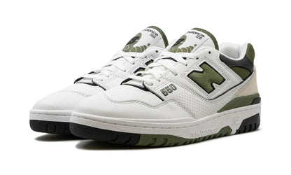 New Balance 550 White Dark Olivine