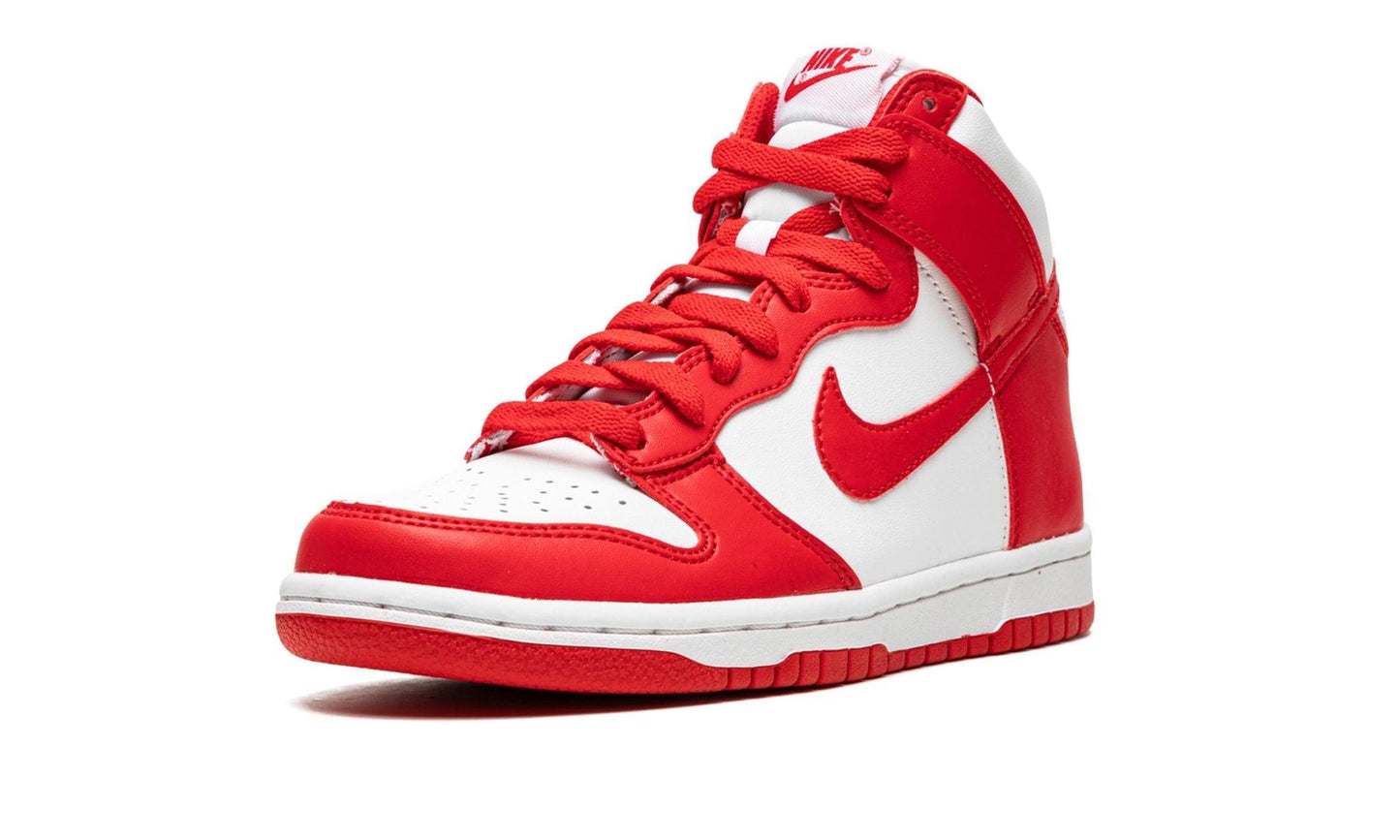 Nike Dunk High Championship White Red (GS)