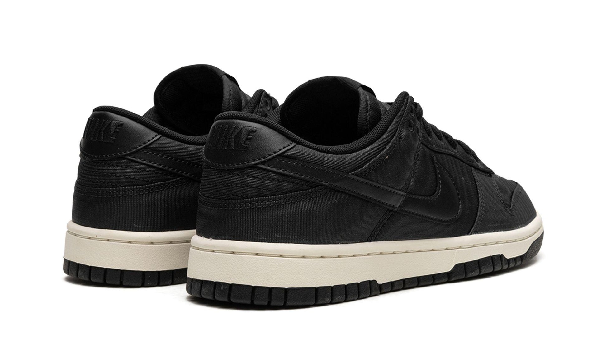 Nike Dunk Low Black Canvas