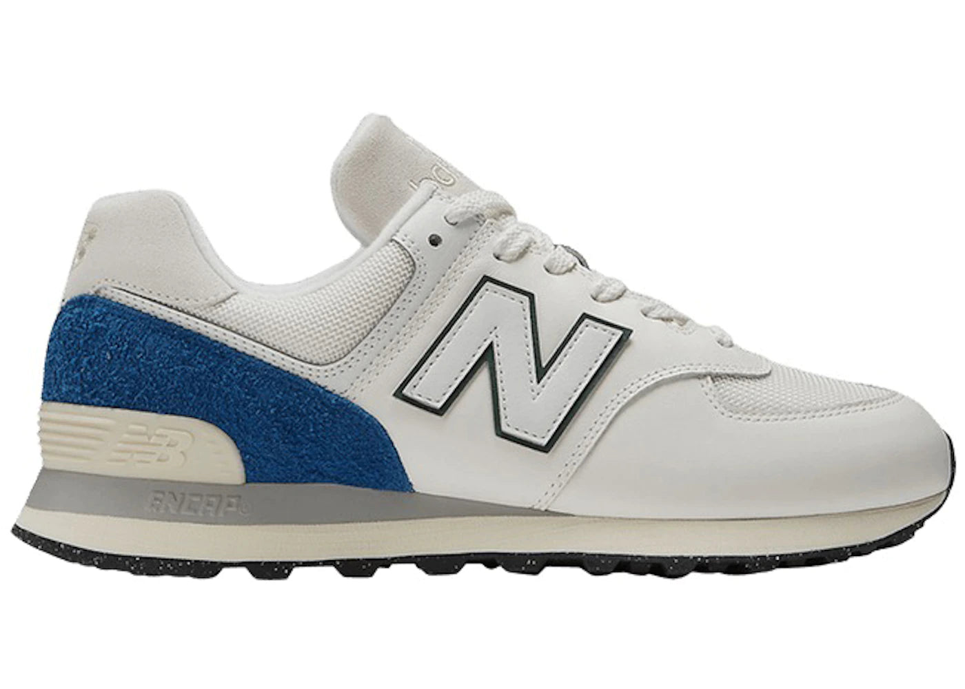 New Balance 574 White Royal Blue