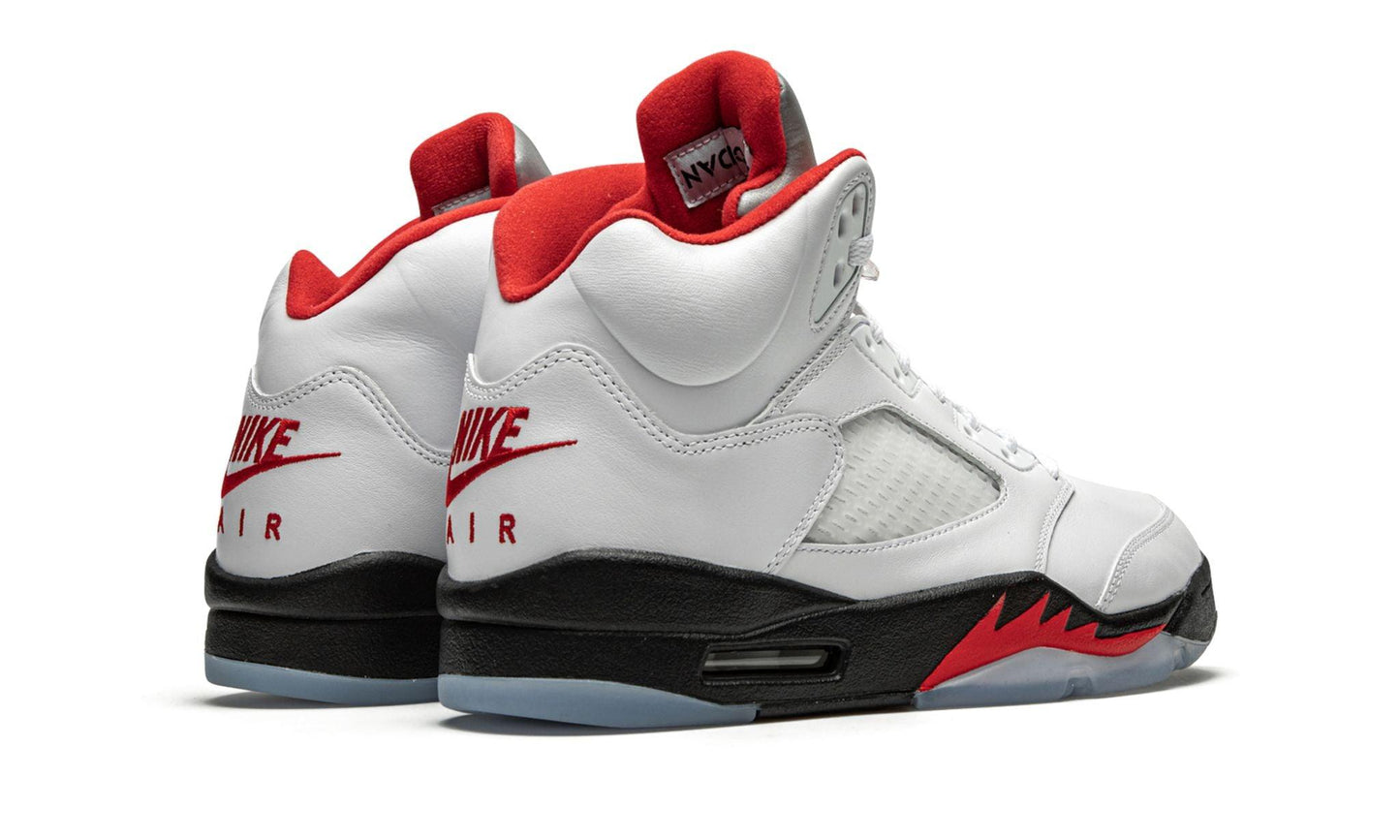 Jordan 5 Retro Fire Red Silver Tongue (2020)