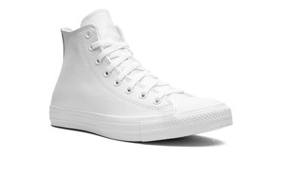 Converse Chuck Taylor All-Star Leather Hi White Monochrome