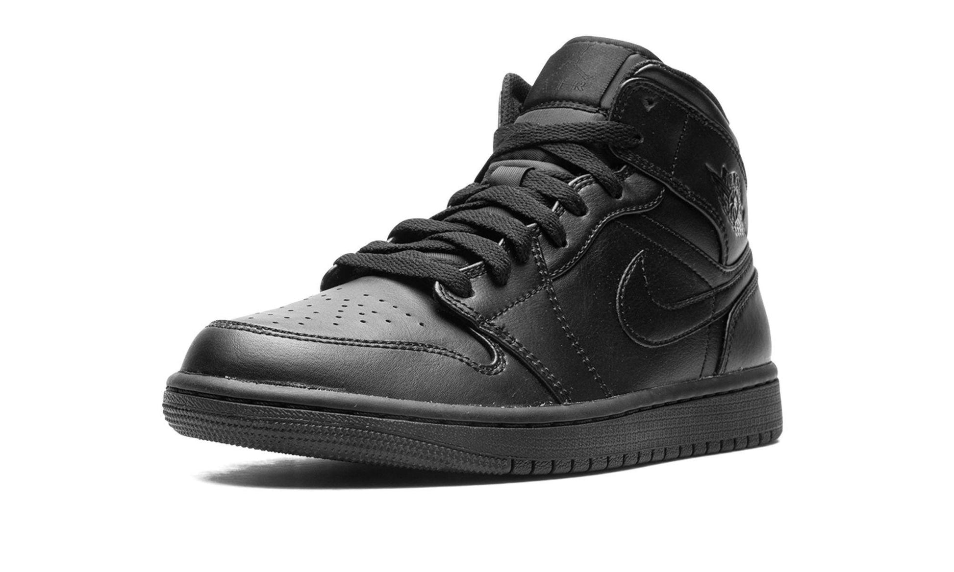 Jordan 1 Mid Triple Black (2022)