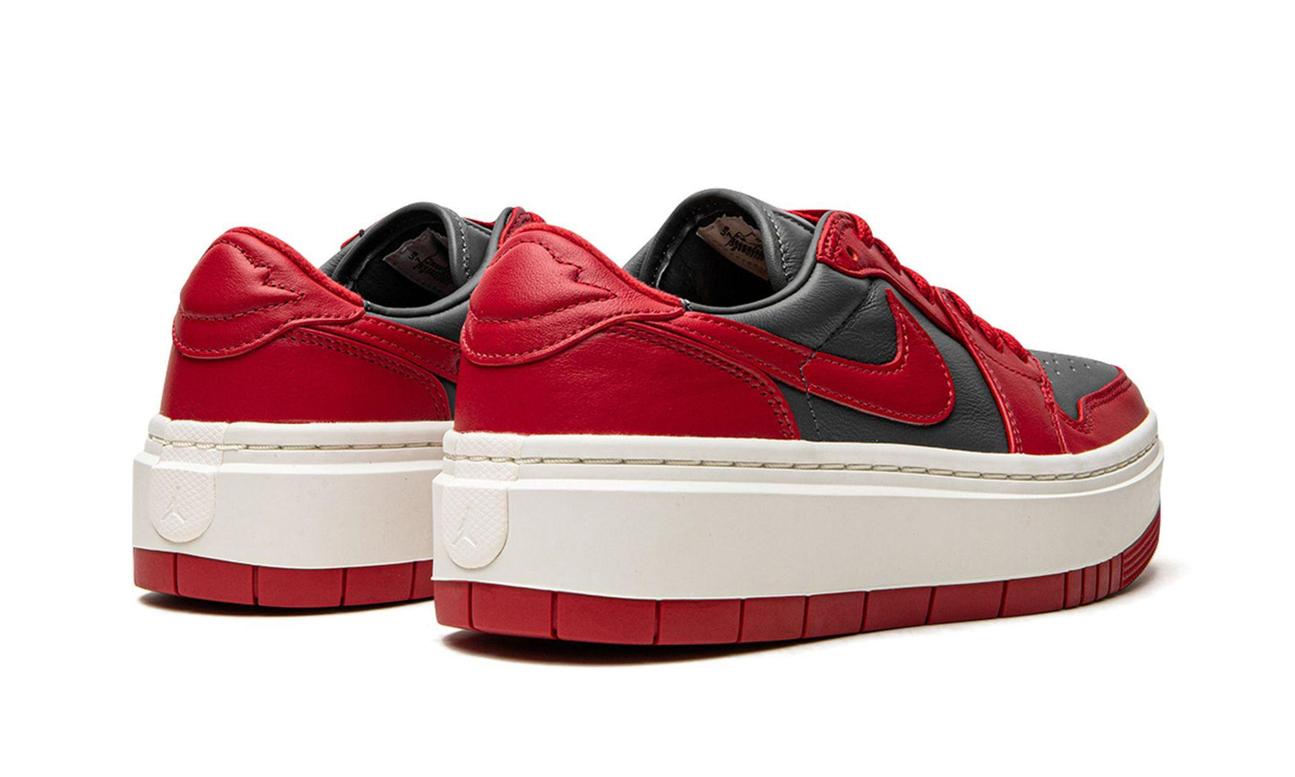 Jordan 1 Elevate Low Dark Grey Varsity Red (Women's)