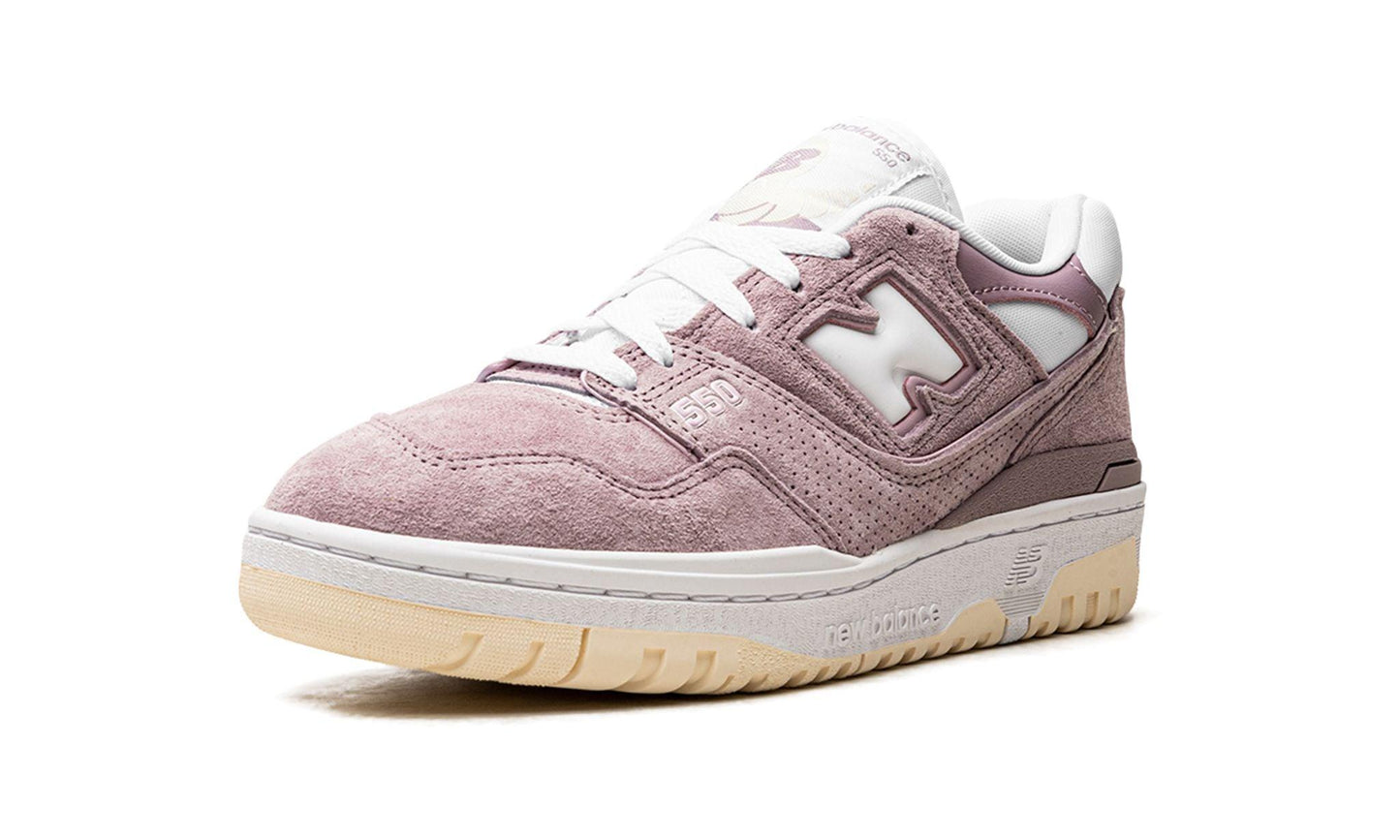 New Balance 550 Lilac Chalk Suede (Women's)