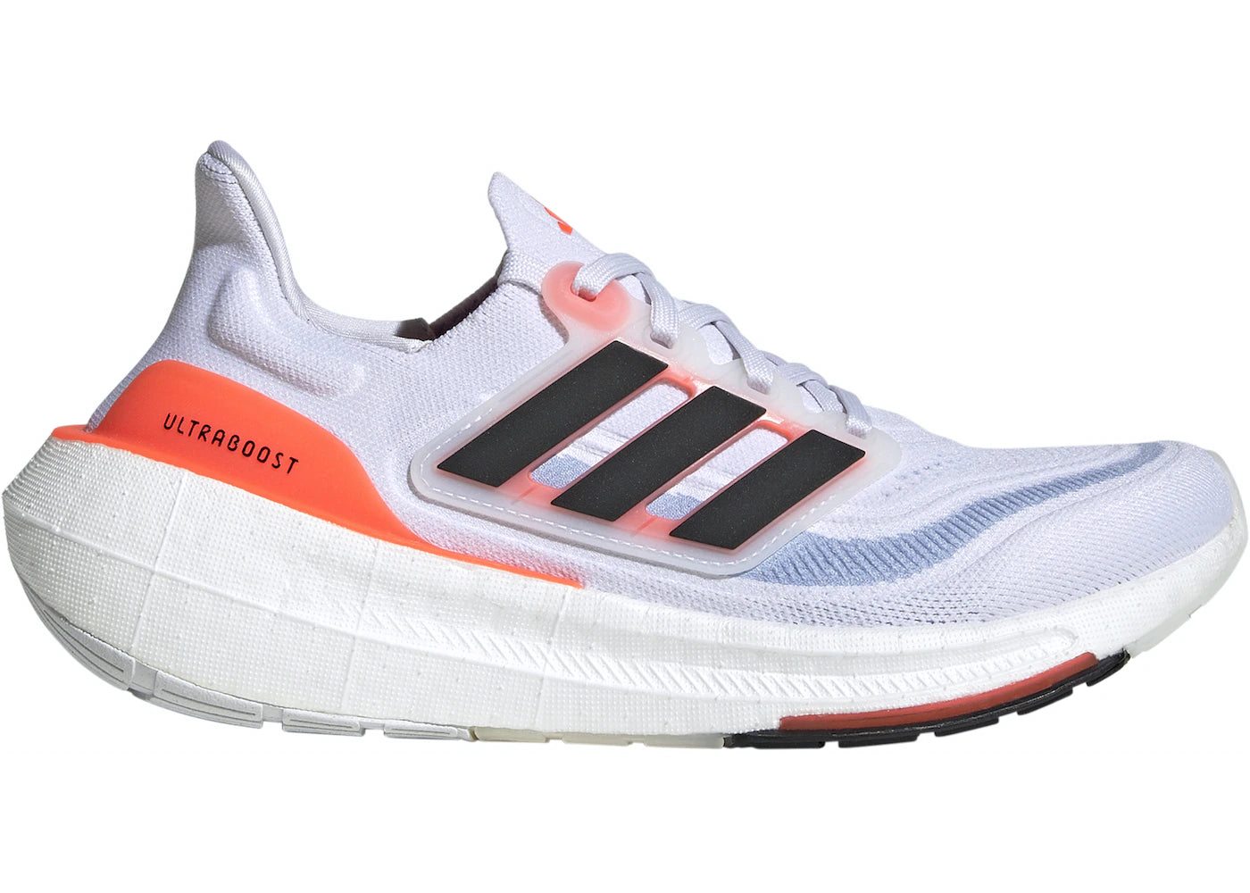 adidas Ultra Boost Light White Black Solar Red (Women's)