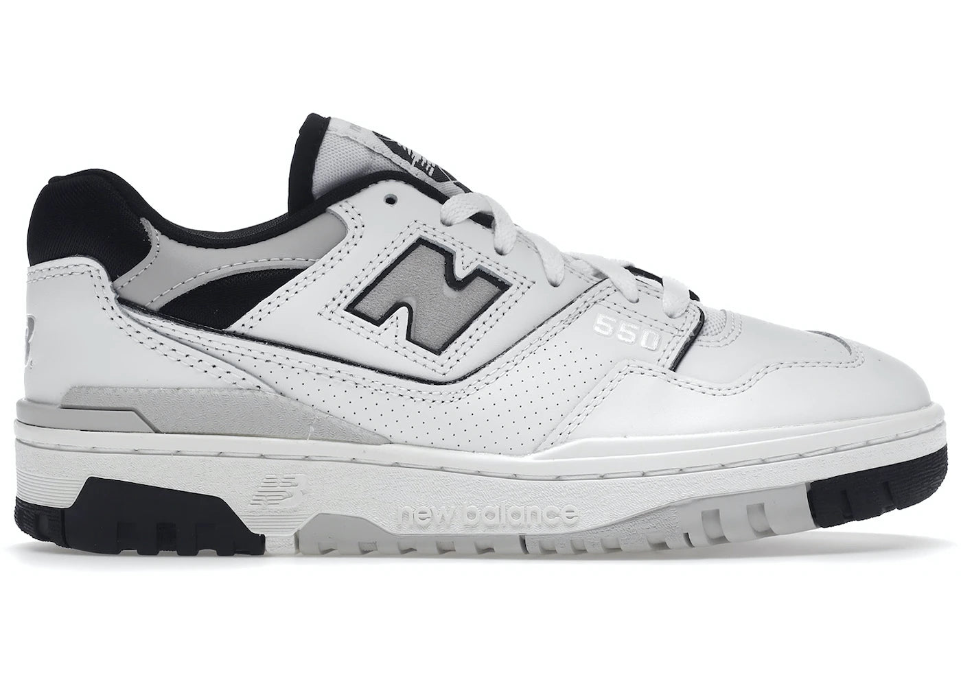 New Balance 550 White Black Grey (Women's)