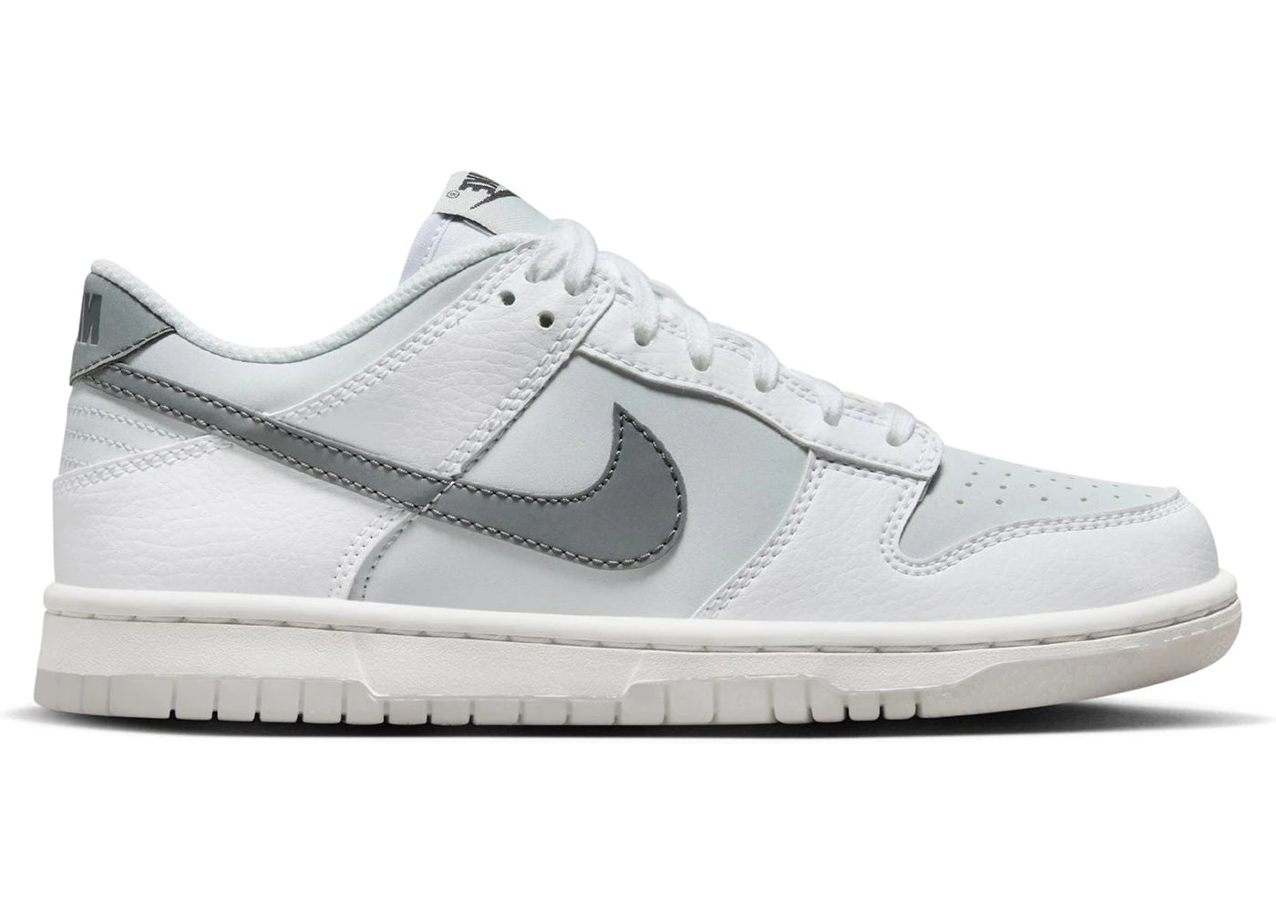 Nike Dunk Low Reflective Swoosh White (GS)