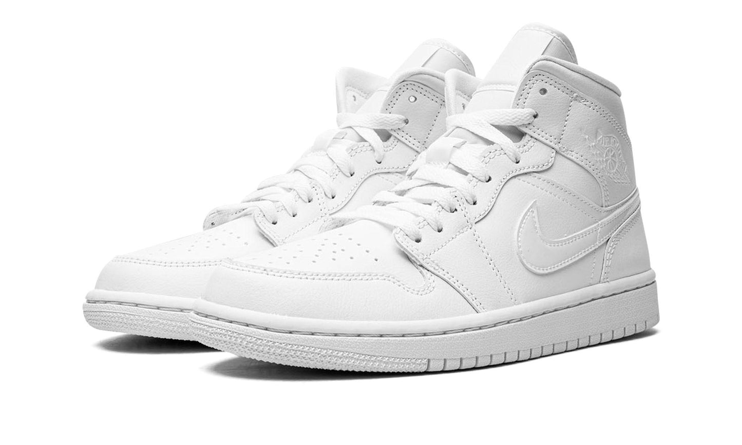 Air Jordan Mid Triple White (2022) (Women's)