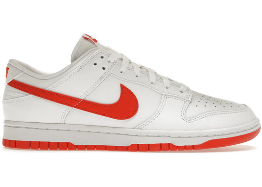 Nike Dunk Low Retro White Picante Red