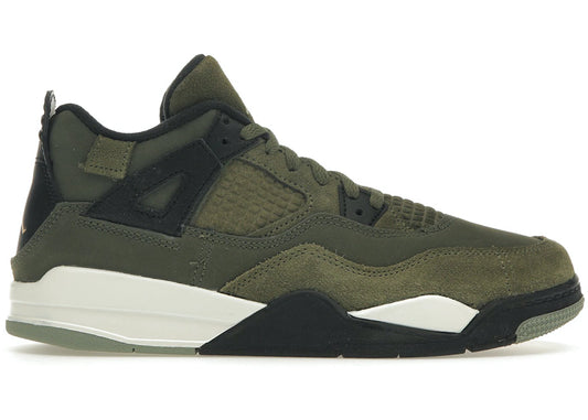 Jordan 4 Retro SE Craft Medium Olive (PS)