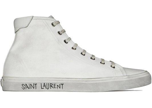 Saint Laurent Malibu Mid Optic White