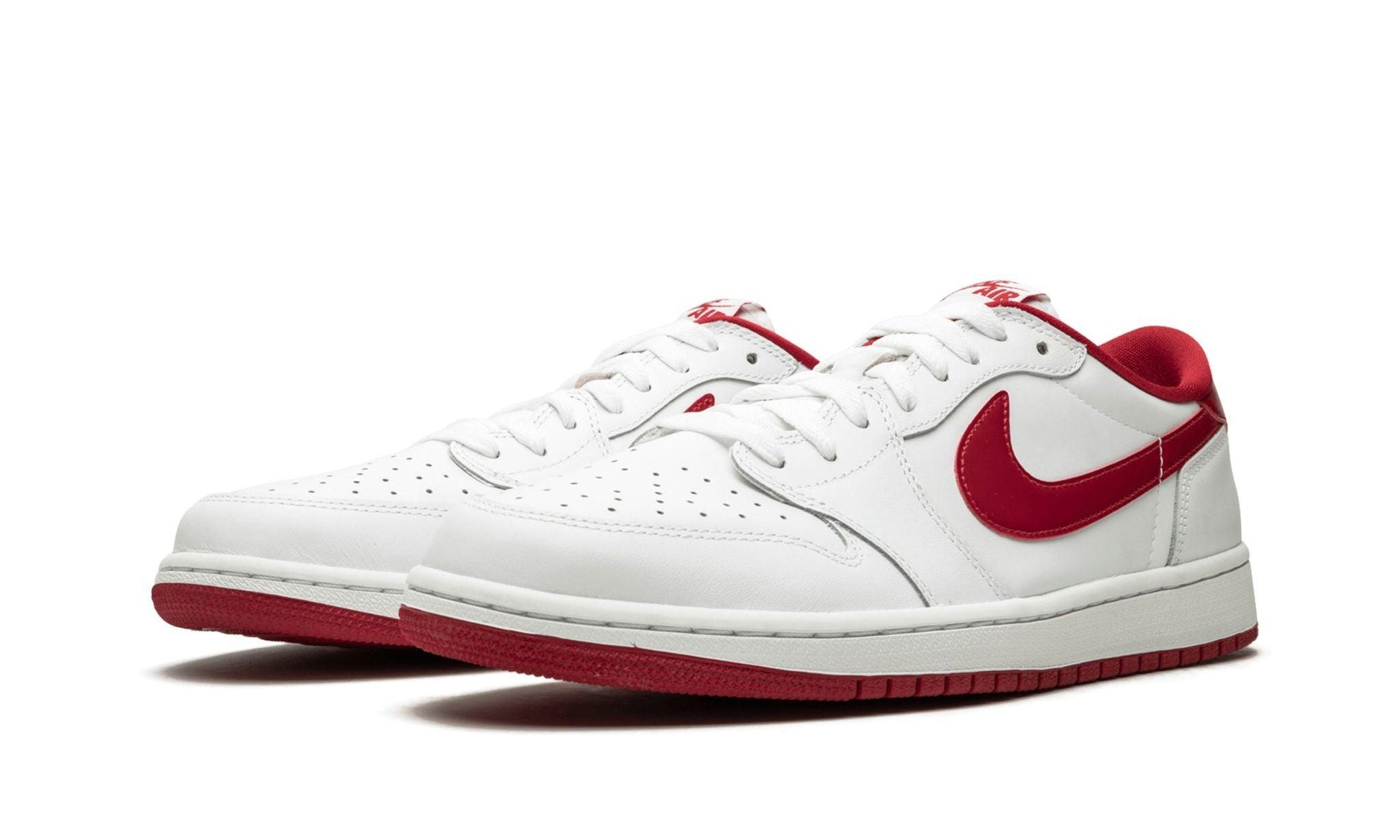 Jordan 1 Retro Low White Varsity Red