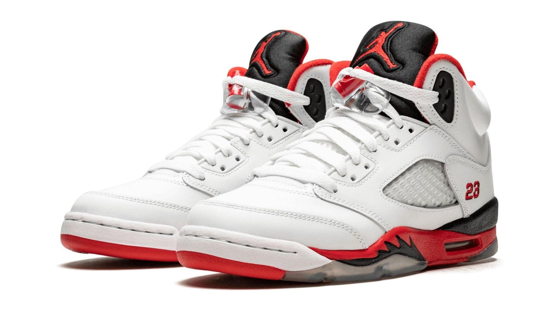 Jordan 5 Retro Fire Red Black Tongue (2013) (GS)