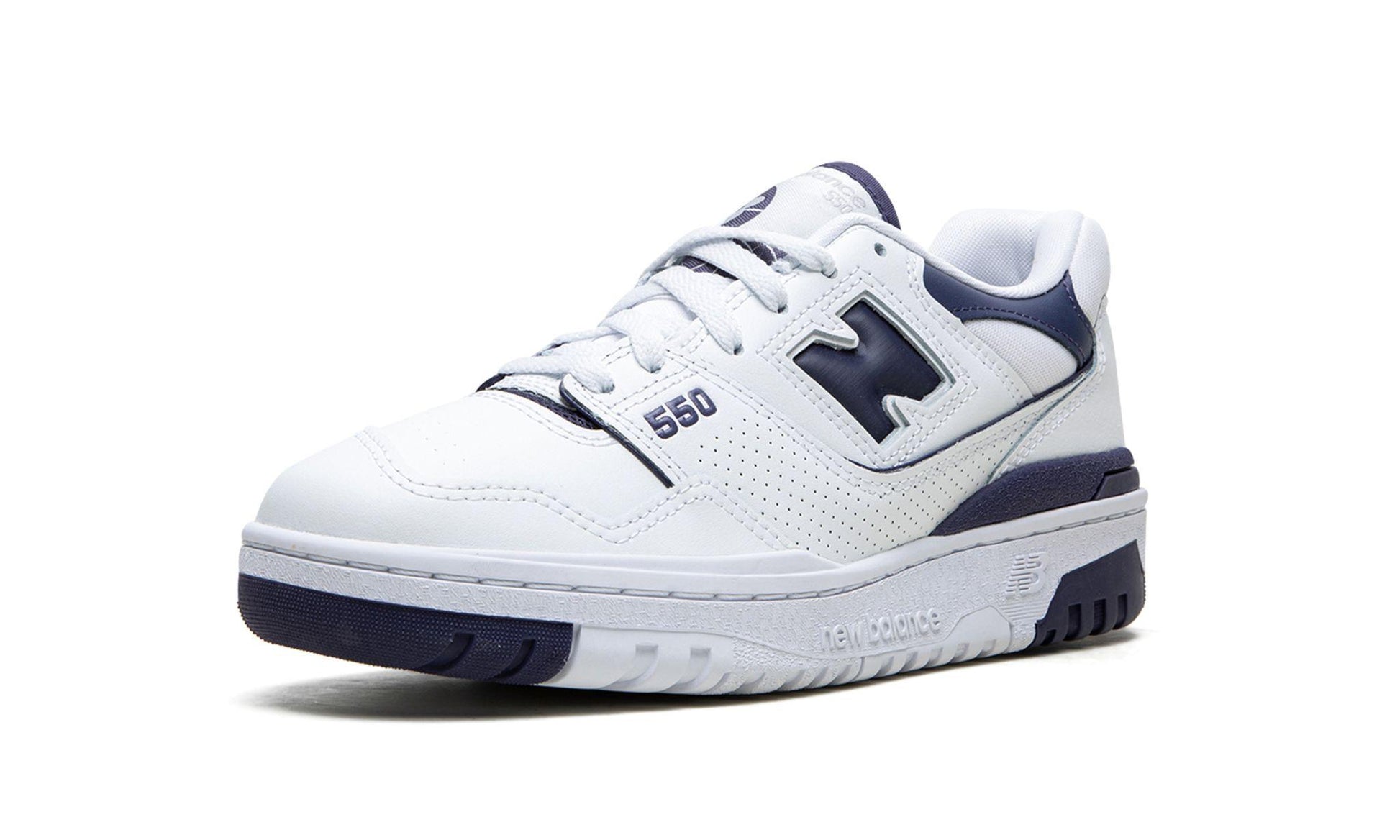 New Balance 550 White Dark Mercury (Women's)