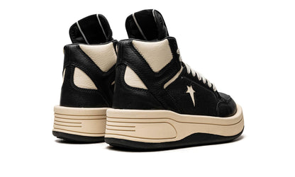 Converse TURBOWPN Mid Rick Owens DRKSHDW Black Cloud Cream