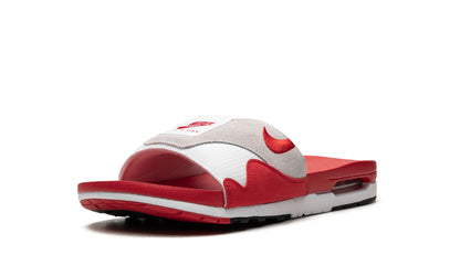 Nike Air Max 1 Slide White University Red