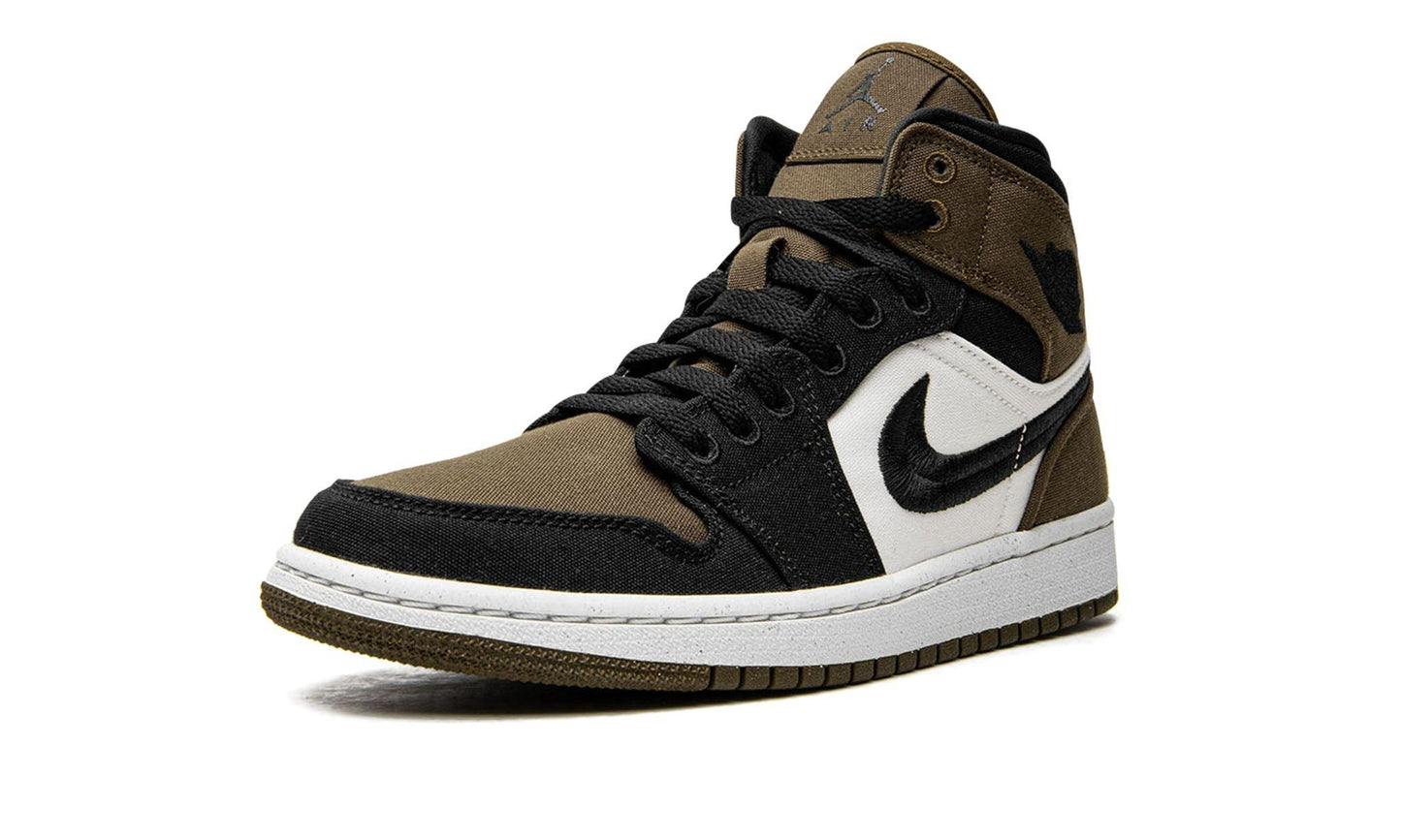 Jordan 1 Mid Olive Toe (Women's)