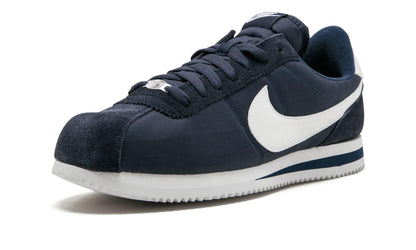 Nike Cortez Basic Nylon Obsidian White-Metallic Silver