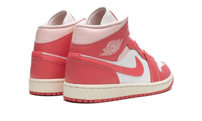 Jordan 1 Mid Strawberries and Cream (Women's)