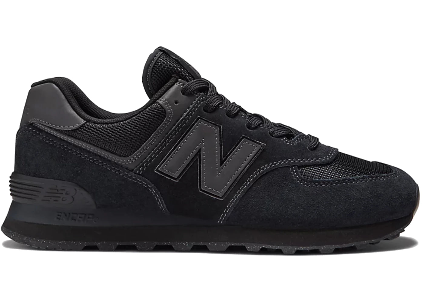 New Balance 574 Triple Black (2022)