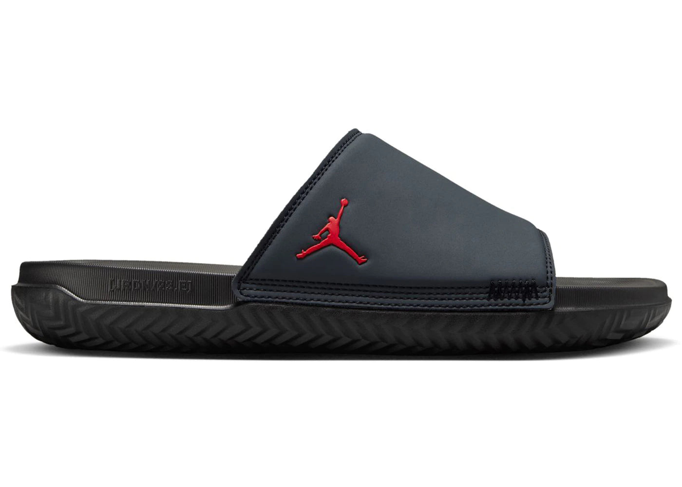 Jordan Play Slide Anthracite University Red