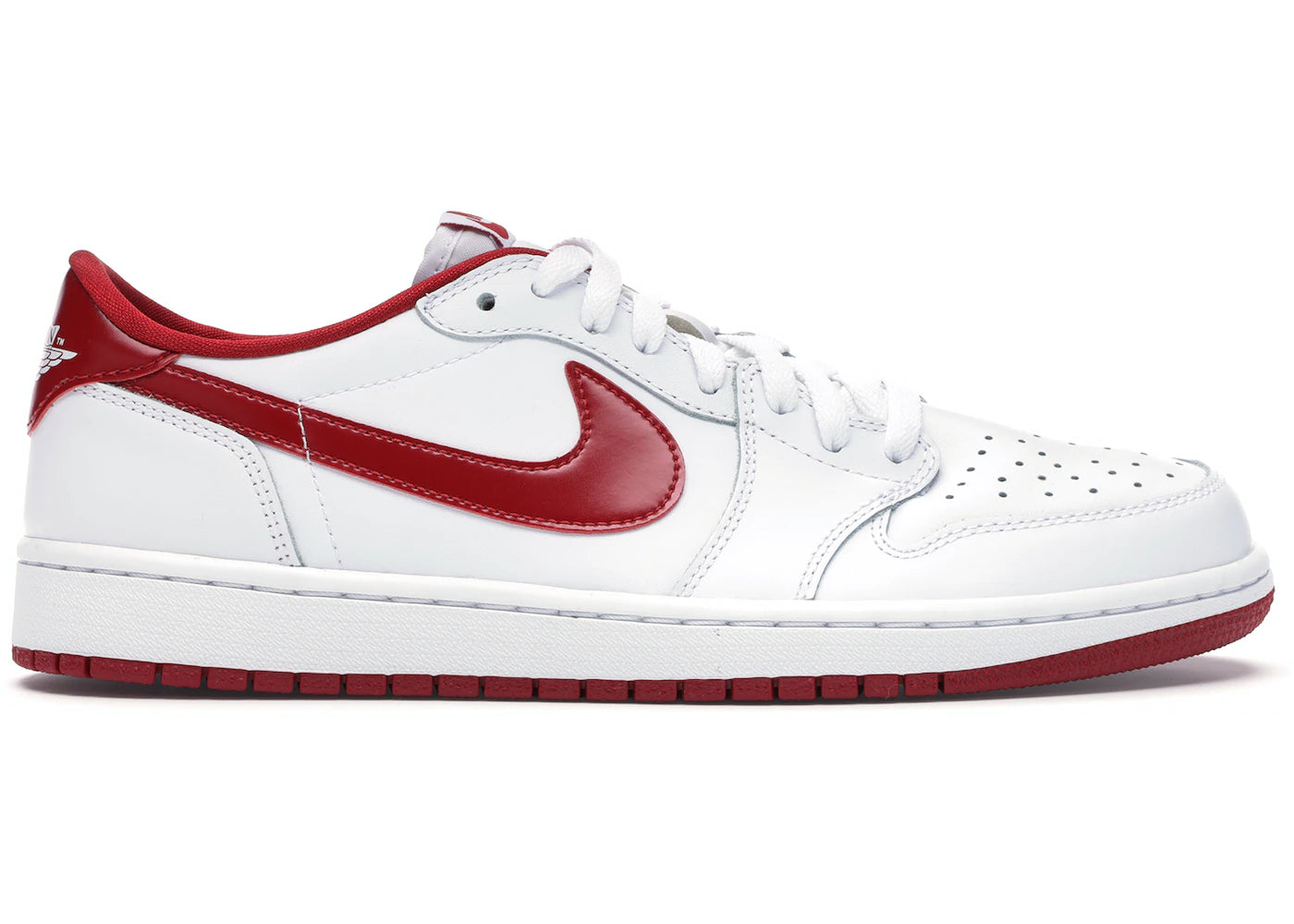 Jordan 1 Retro Low White Varsity Red