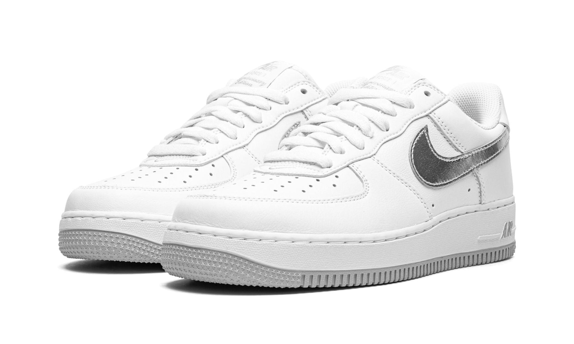 Nike Air Force 1 '07 Low Color of the Month White Metallic Silver