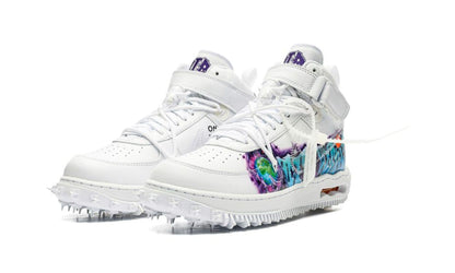 Nike Air Force 1 Mid Off-White Graffiti White