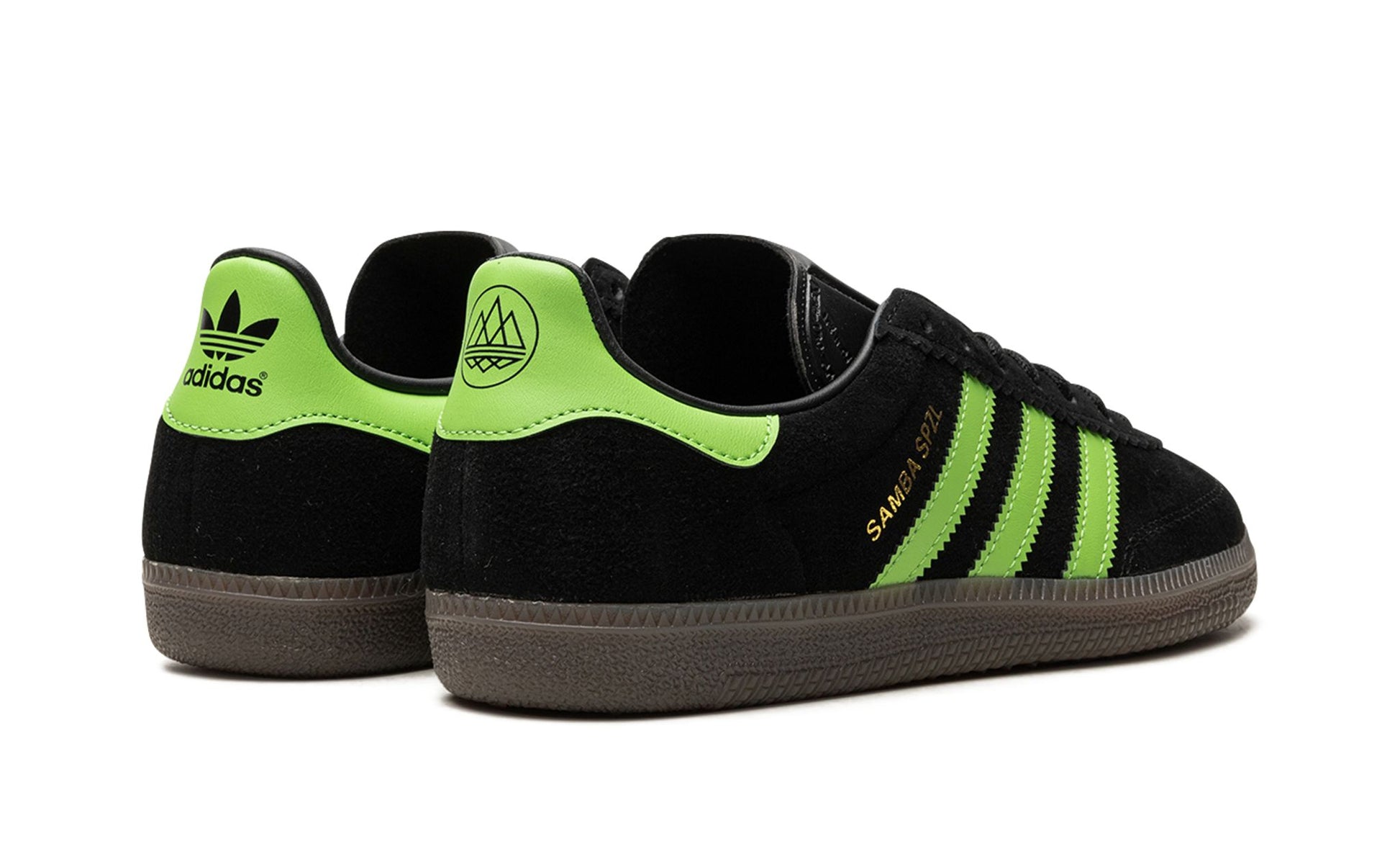 adidas Samba Deco SPZL Black Lucid Lime