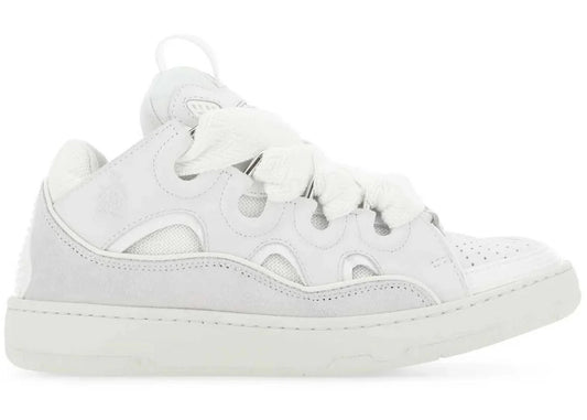 Lanvin Curb Sneaker White