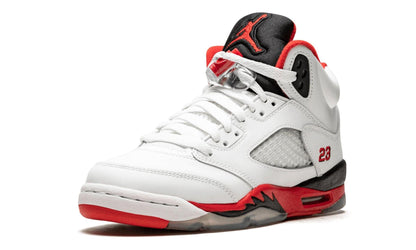 Jordan 5 Retro Fire Red Black Tongue (2013) (GS)